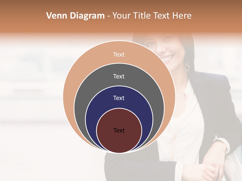 Business Girl PowerPoint Template