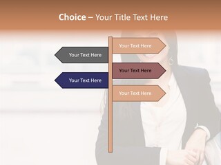 Business Girl PowerPoint Template