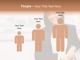 Business Girl PowerPoint Template