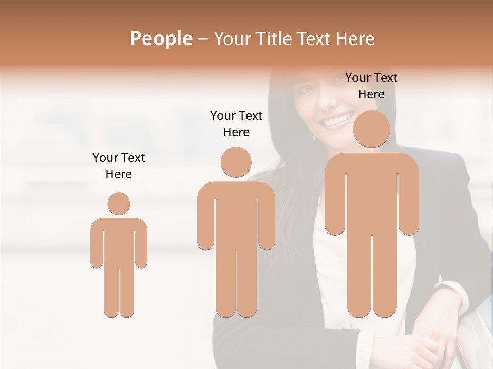 Business Girl PowerPoint Template