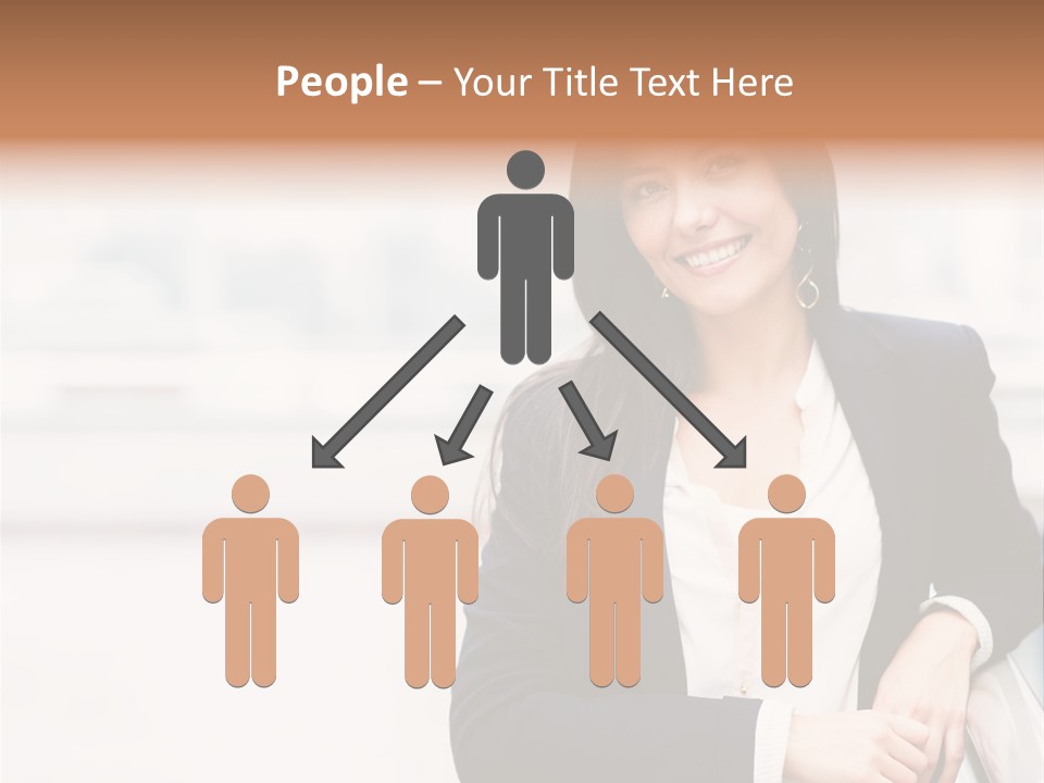 Business Girl PowerPoint Template