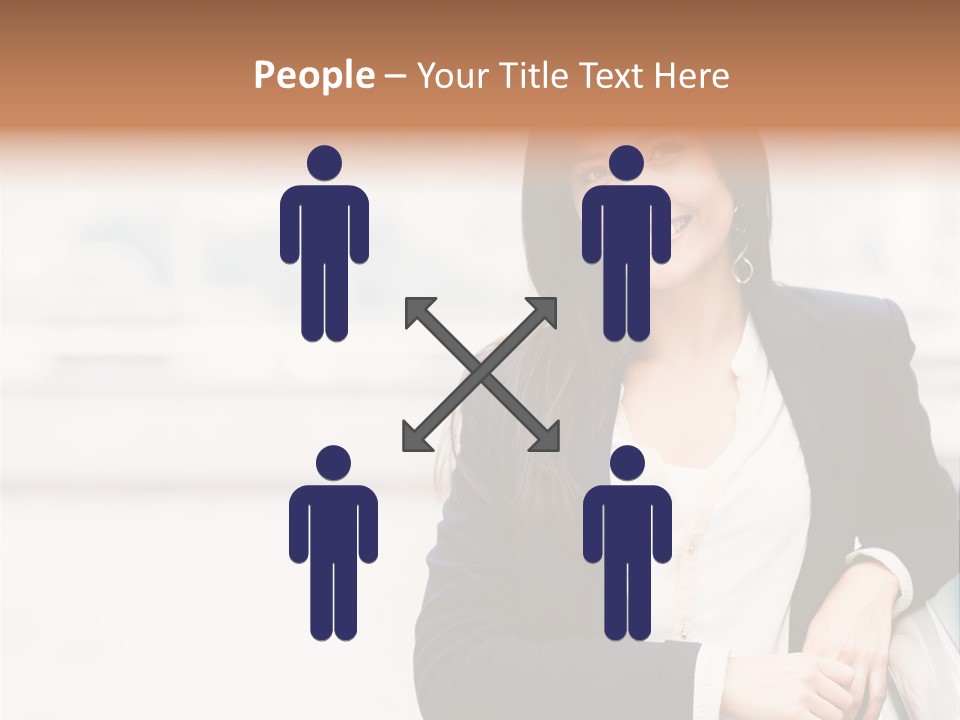 Business Girl PowerPoint Template