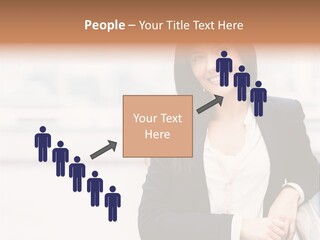 Business Girl PowerPoint Template