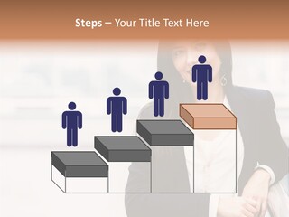 Business Girl PowerPoint Template