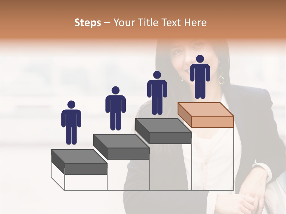 Business Girl PowerPoint Template