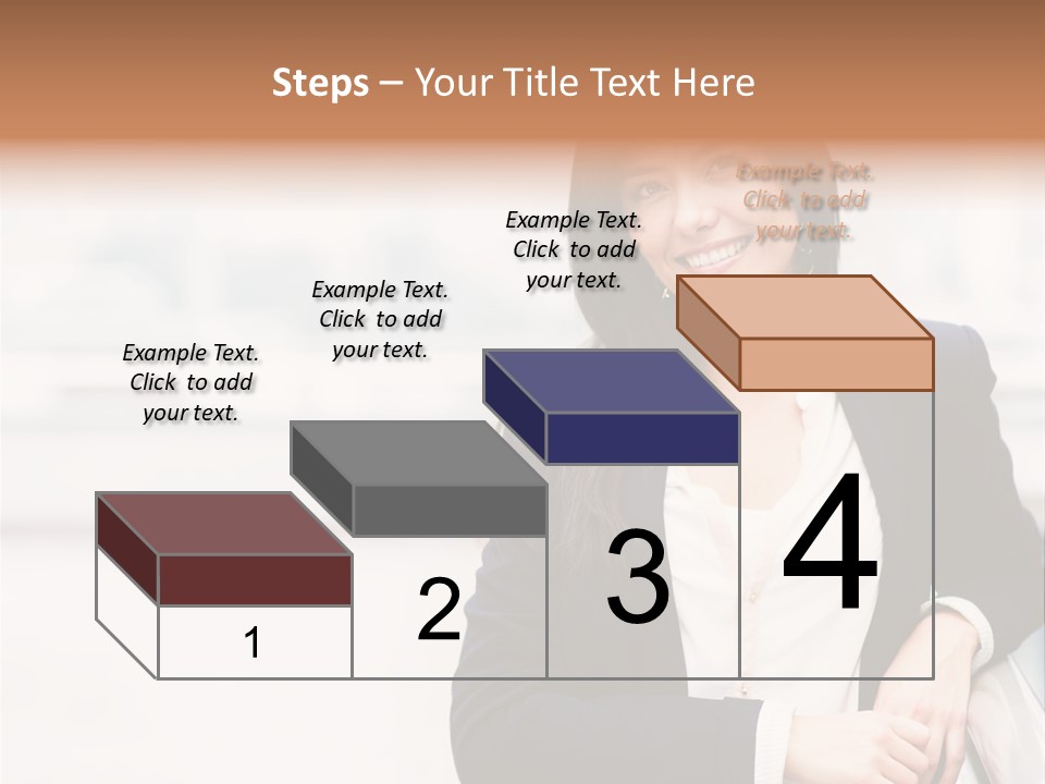 Business Girl PowerPoint Template