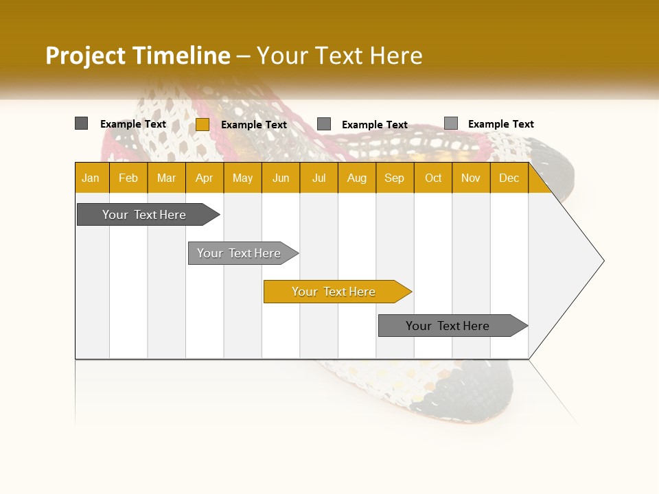 Knitted Slippers PowerPoint Template