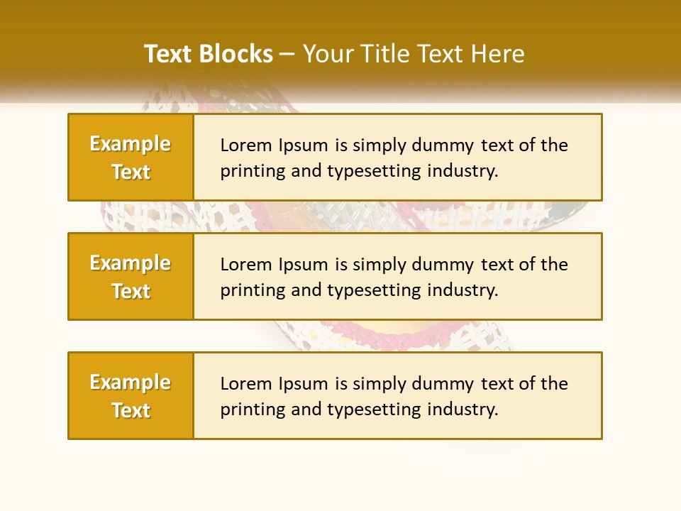 Knitted Slippers PowerPoint Template