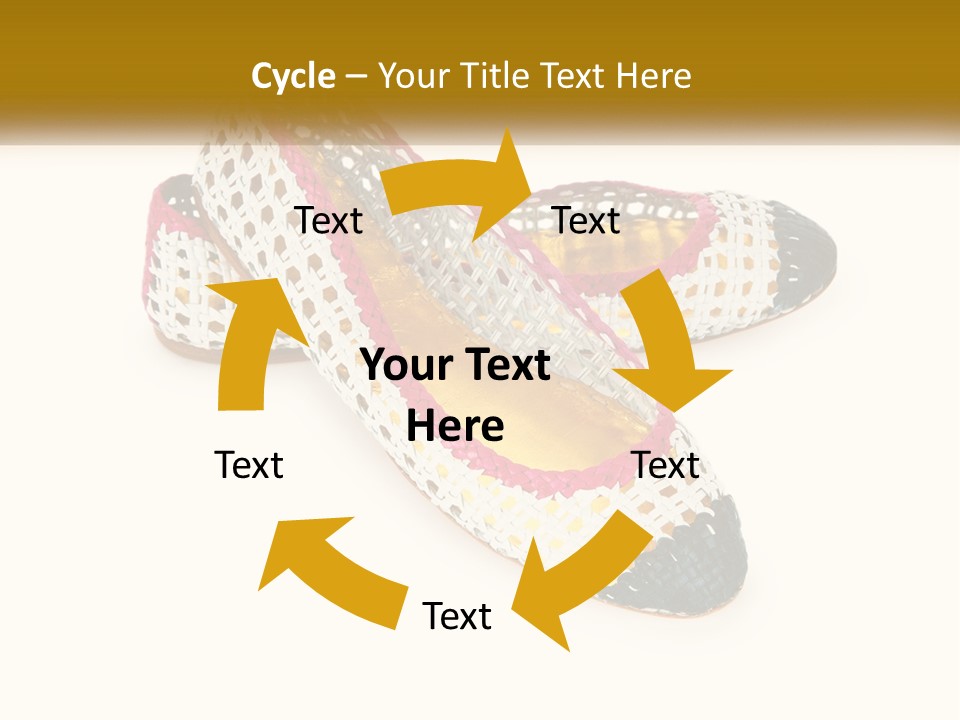 Knitted Slippers PowerPoint Template