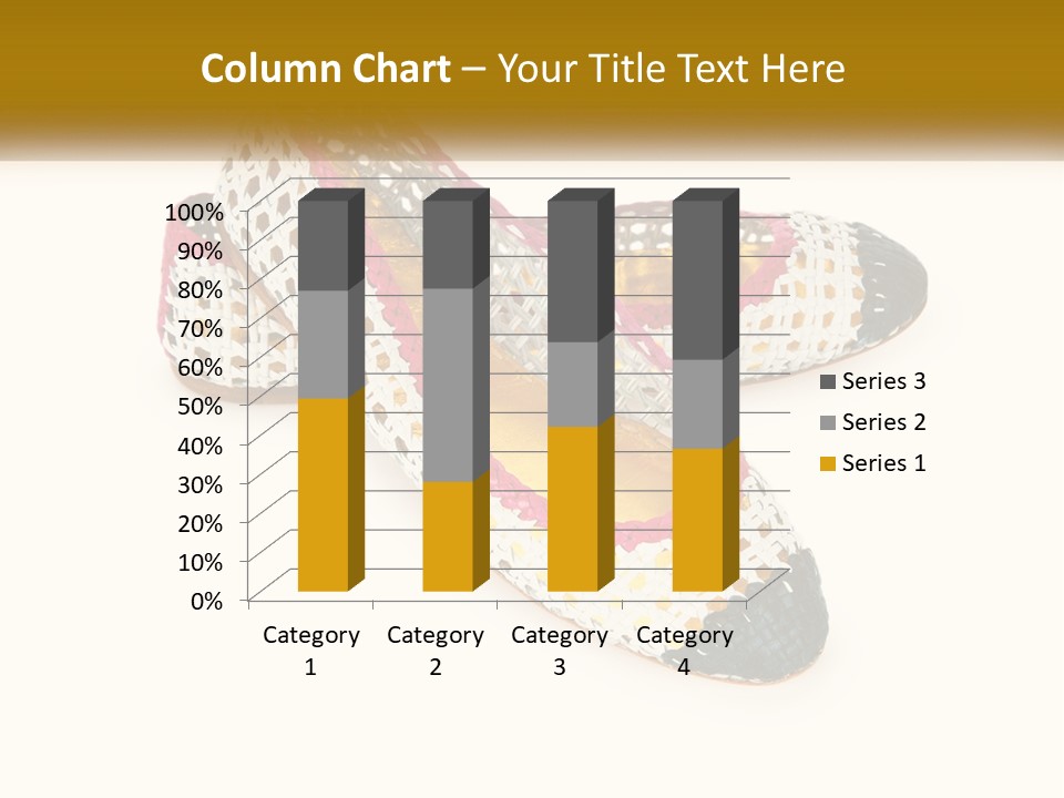 Knitted Slippers PowerPoint Template