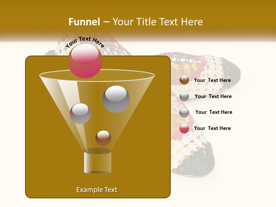 Knitted Slippers PowerPoint Template