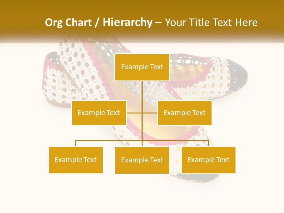 Knitted Slippers PowerPoint Template