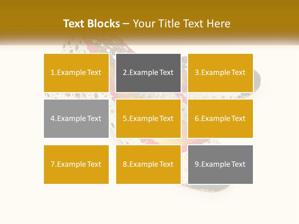 Knitted Slippers PowerPoint Template