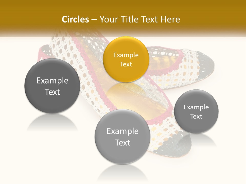 Knitted Slippers PowerPoint Template