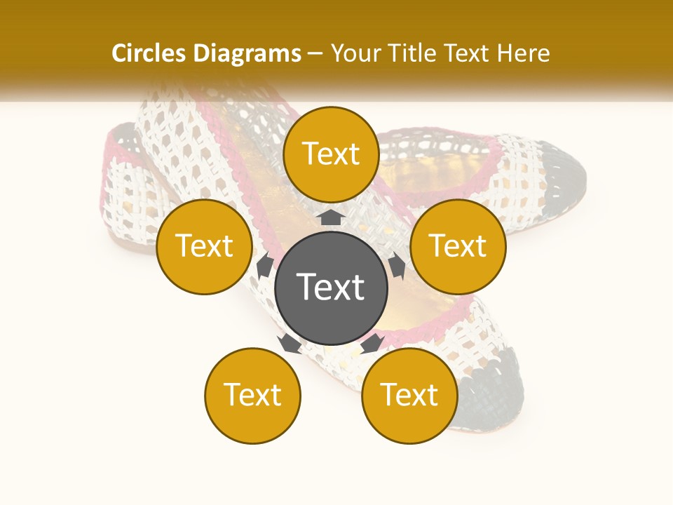 Knitted Slippers PowerPoint Template