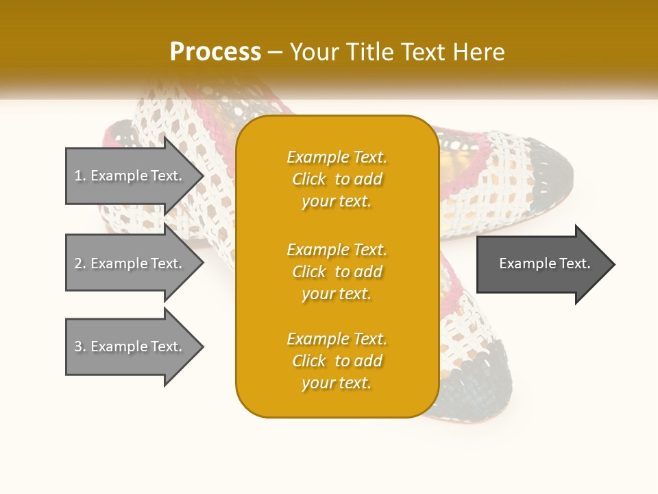 Knitted Slippers PowerPoint Template