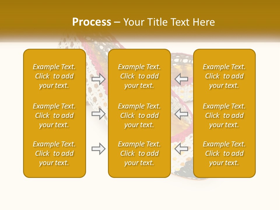 Knitted Slippers PowerPoint Template