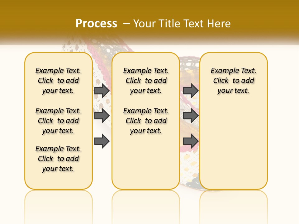 Knitted Slippers PowerPoint Template