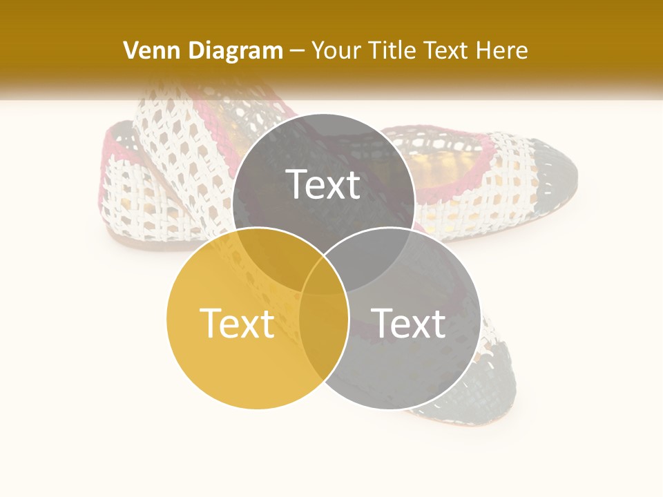 Knitted Slippers PowerPoint Template