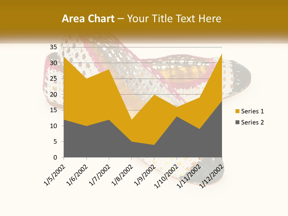 Knitted Slippers PowerPoint Template