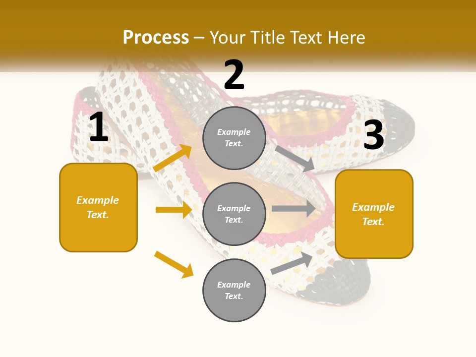 Knitted Slippers PowerPoint Template