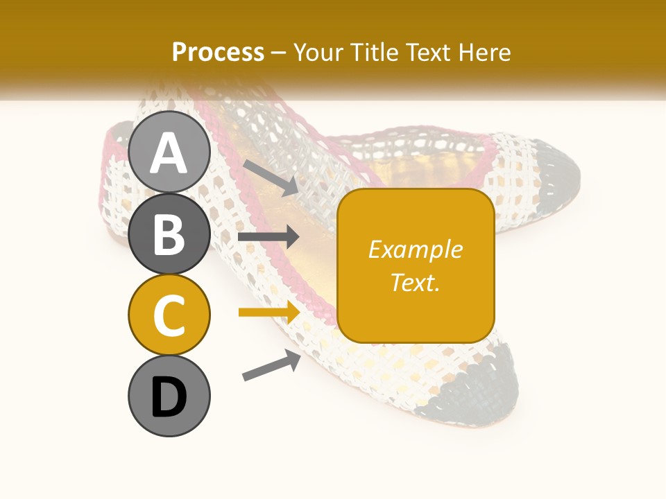Knitted Slippers PowerPoint Template
