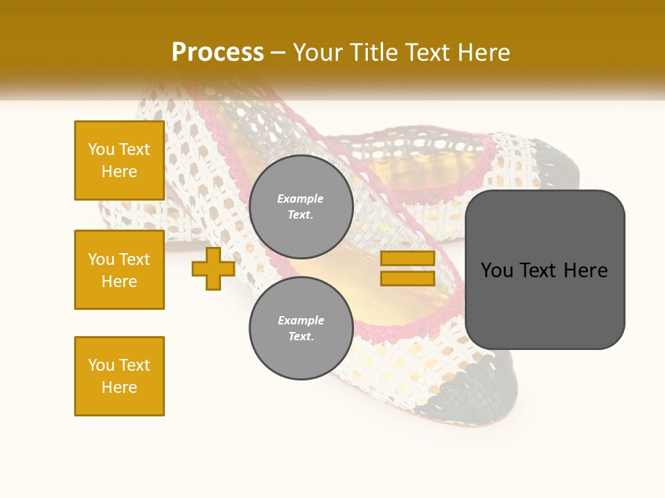 Knitted Slippers PowerPoint Template