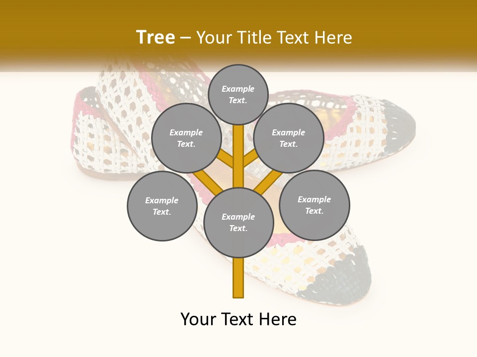 Knitted Slippers PowerPoint Template