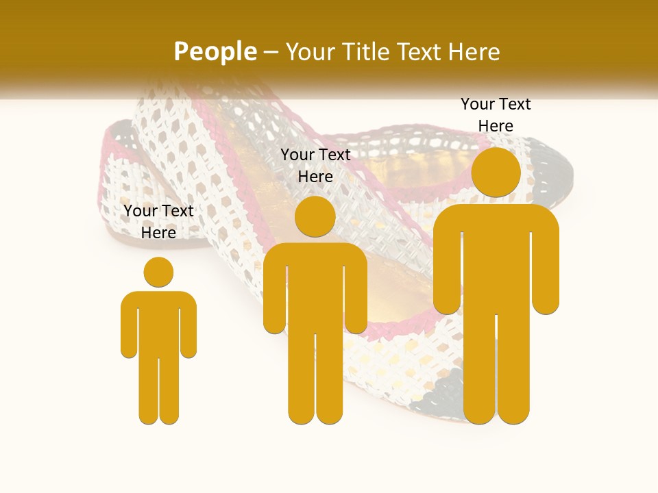 Knitted Slippers PowerPoint Template