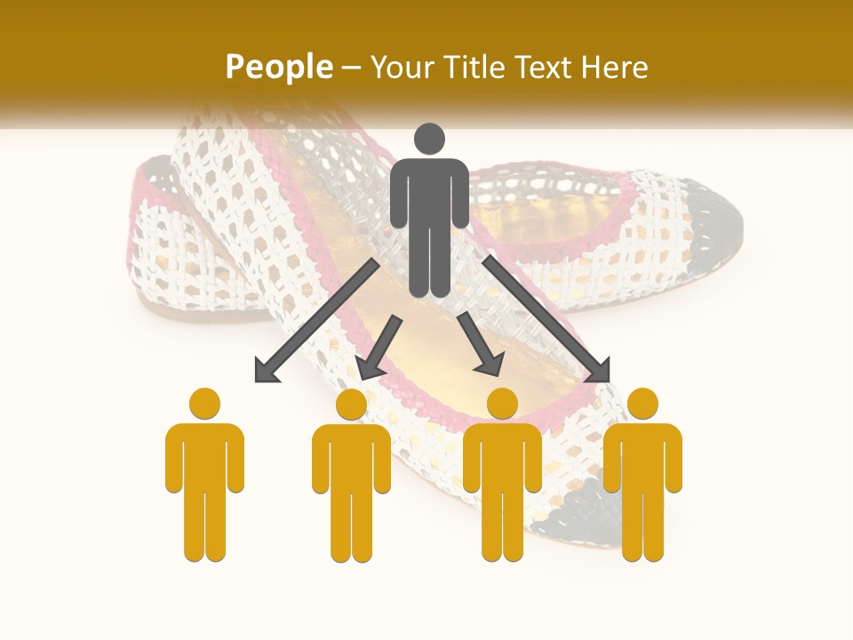 Knitted Slippers PowerPoint Template
