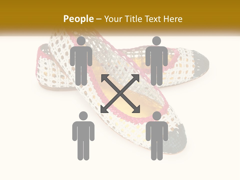 Knitted Slippers PowerPoint Template