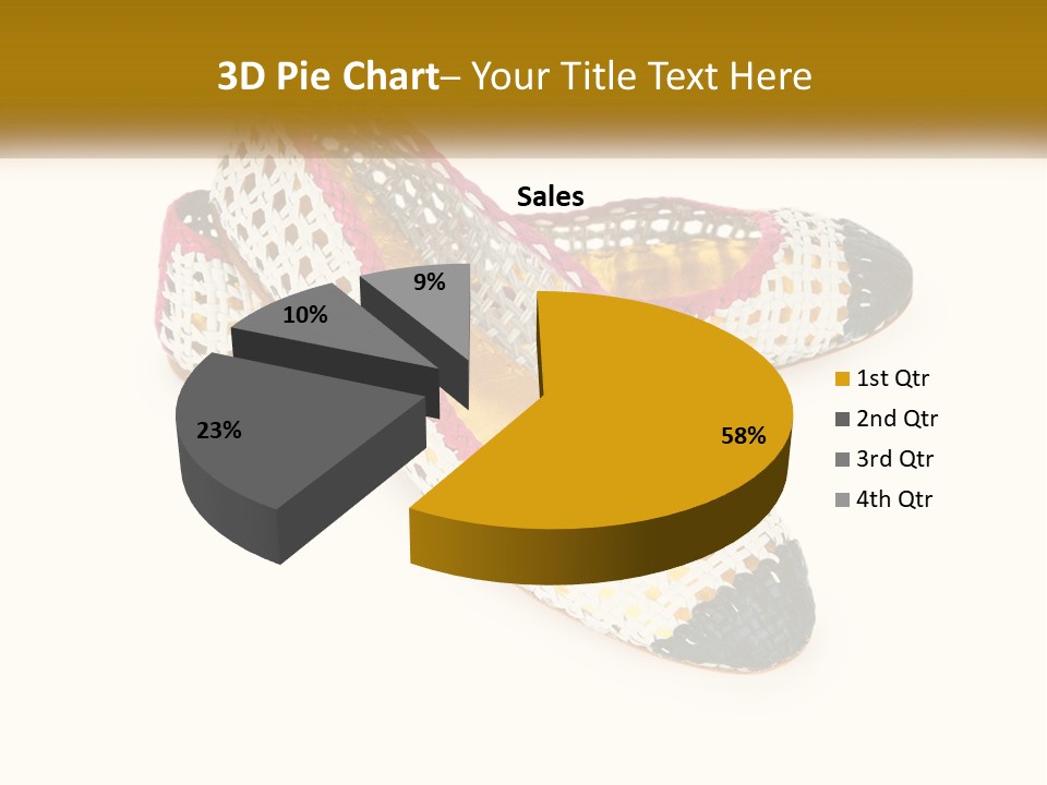 Knitted Slippers PowerPoint Template