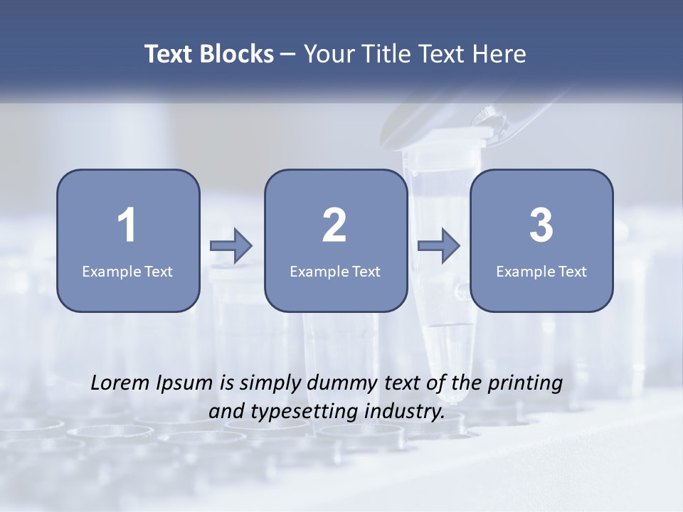 Test Tubes PowerPoint Template