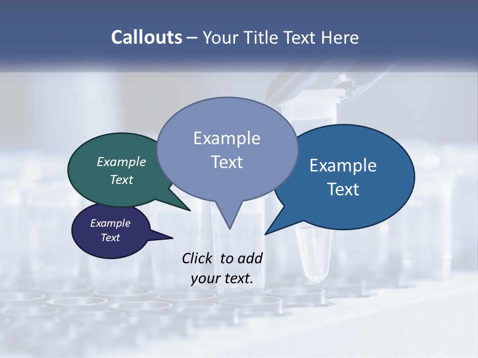 Test Tubes PowerPoint Template