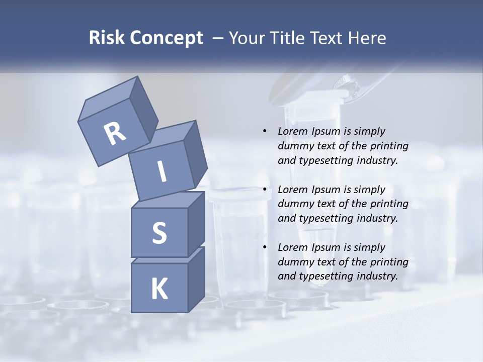 Test Tubes PowerPoint Template