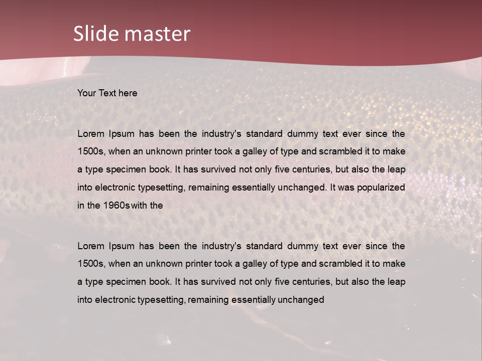 A Fish PowerPoint Template