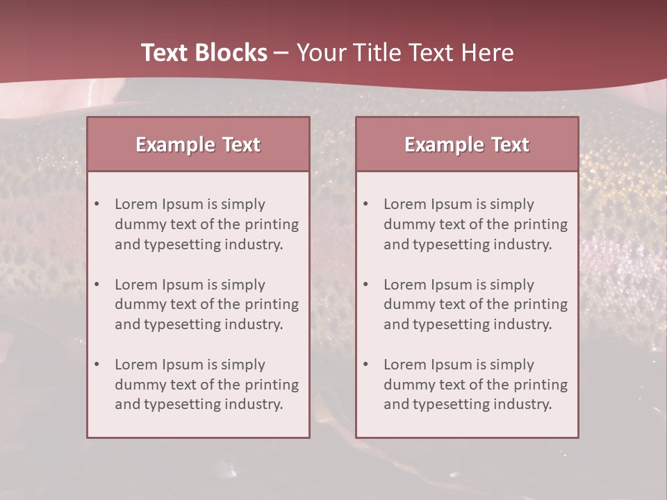 A Fish PowerPoint Template