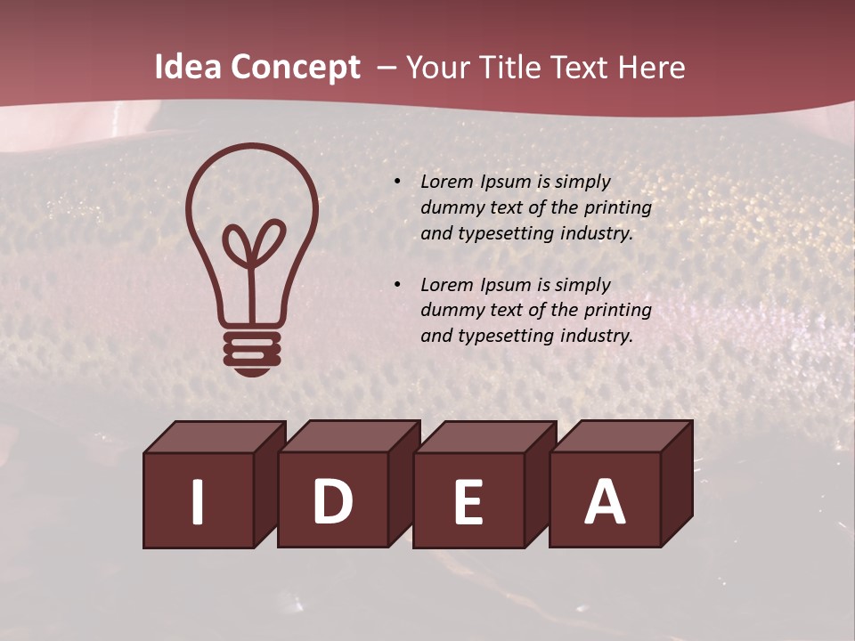 A Fish PowerPoint Template