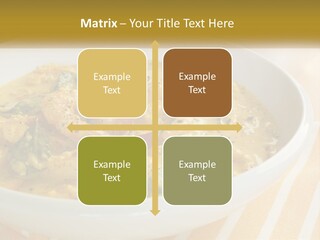 Stewed Potatoes PowerPoint Template