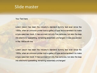 Stewed Potatoes PowerPoint Template