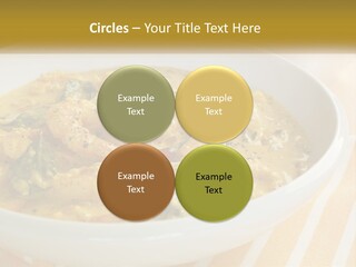 Stewed Potatoes PowerPoint Template