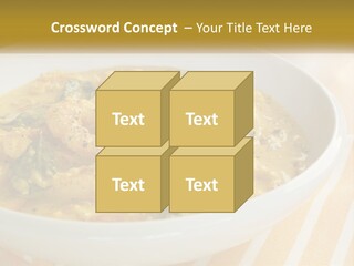 Stewed Potatoes PowerPoint Template