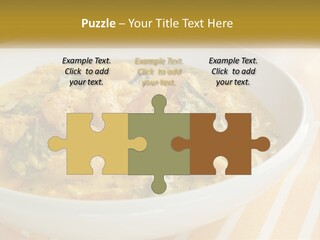 Stewed Potatoes PowerPoint Template