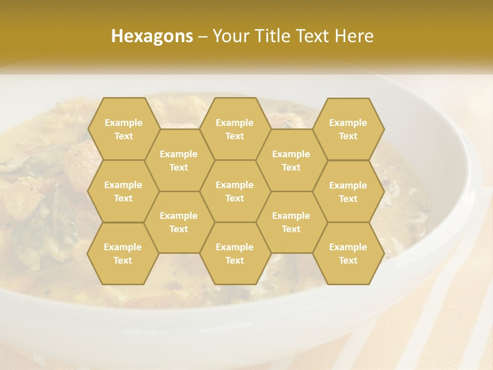 Stewed Potatoes PowerPoint Template