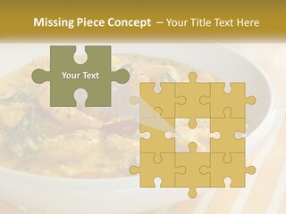 Stewed Potatoes PowerPoint Template