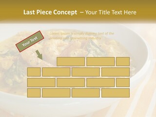 Stewed Potatoes PowerPoint Template