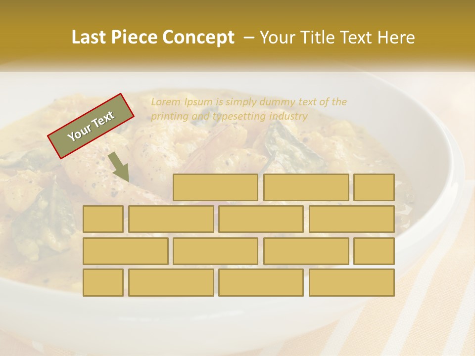 Stewed Potatoes PowerPoint Template