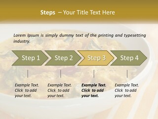 Stewed Potatoes PowerPoint Template
