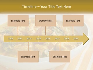 Stewed Potatoes PowerPoint Template