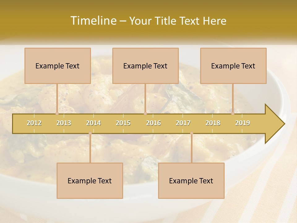 Stewed Potatoes PowerPoint Template